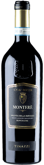 Tinazzi - Monterè Ripasso della Valpolicella Superiore DOC Cà de Rocchi 2021 - TINAZZI - MONTERÈ RIPASSO DELLA VALPOLICELLA SUPERIORE DOC CÀ DE ROCCHI 2021