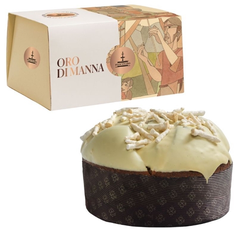 FIASCONARO PANETTONE ORO DI MANNA KG 1 CON SCATOLA - FIASCONARO PANETTONE ORO DI MANNA KG 1 CON SCATOLA